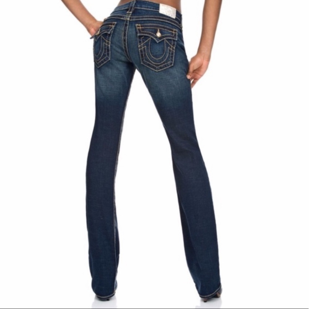 True Religion Billy Disco Big T Swarovski jeans